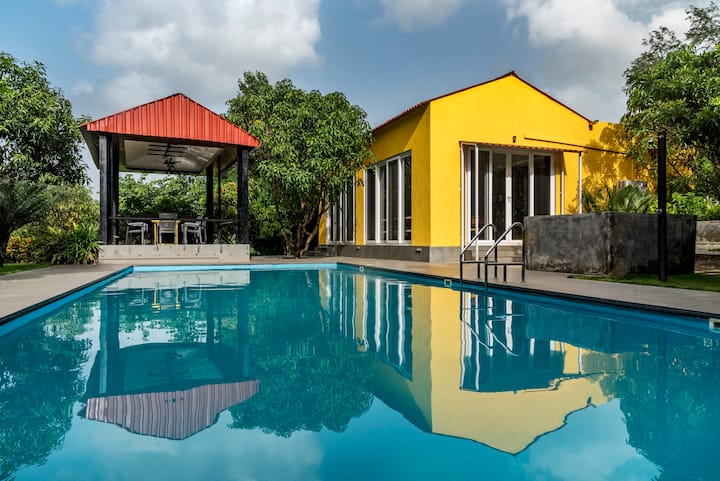 Casa Manga - Pet Friendly Pool Villa Near Saltt - Matheran