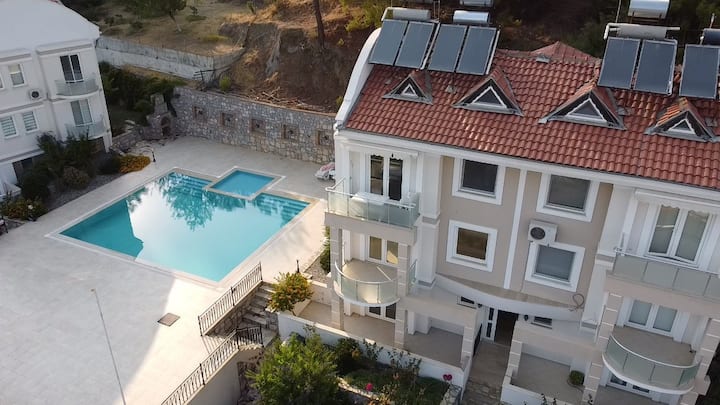 Full Sea View And Fully Equipped Dublex Apartment - Sarıgerme