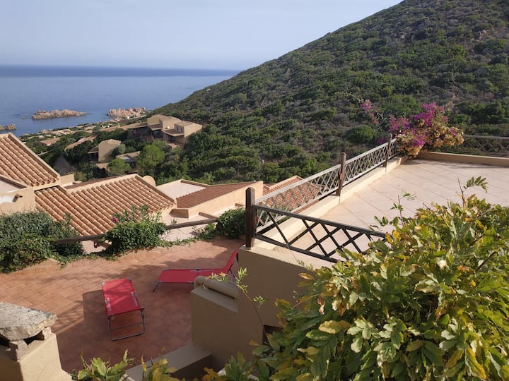 Delightful House With Pool& Seaview - Sardinia Island