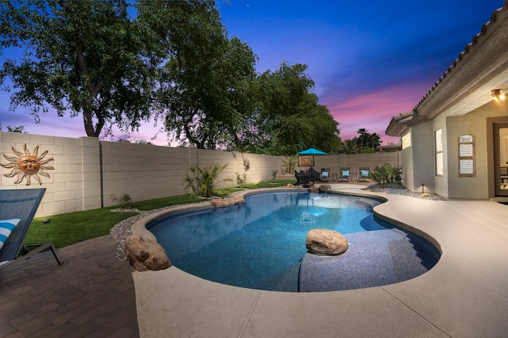 King Bed~palm Valley~heated Pool~hot Tub~updated! - Goodyear, AZ