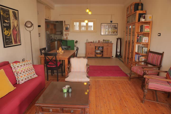 Artistic Apartment With A Terrace In Downtown - El Cairo