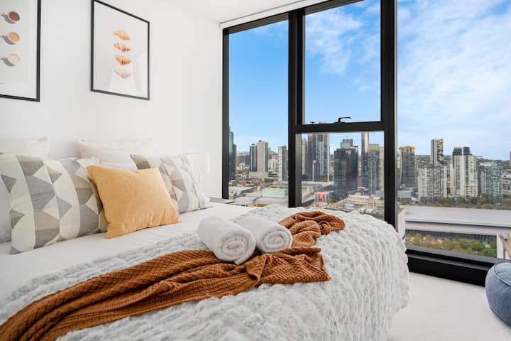 Gorgeous 1b Docklands Apt/amazing View Facilities - City of Yarra
