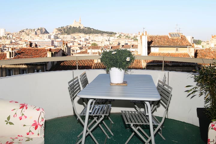 Magnifique Appartement Avec Vue Sur Marseille - Plages de Marseille Prado