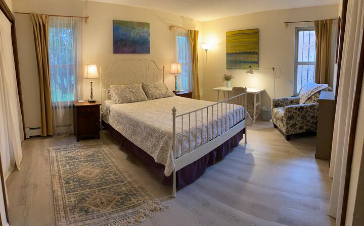 Master Bed And Bath In Artists Home - Santa Fe, NM