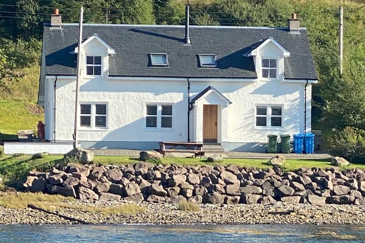Scottish Highland Family House With Sea View - Plockton