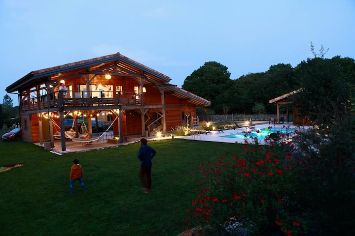 The Stilt Chalet - Under The Pines, Lake And Ocean Nearby - Saint-Girons Plage