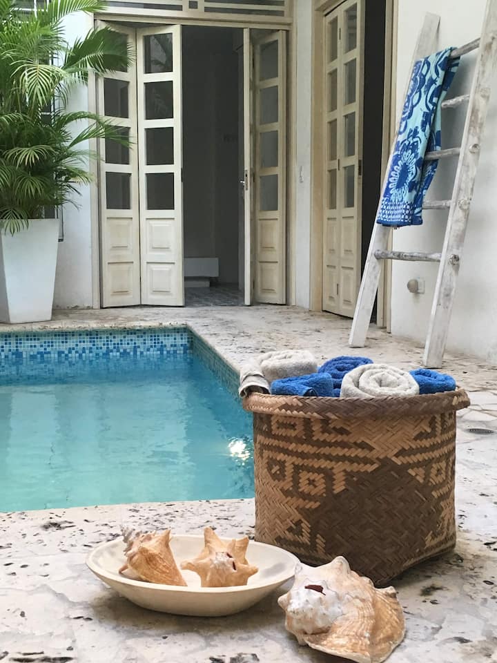 Stylish House  🏝 Private Pool And Free Breakfast - Santa Marta