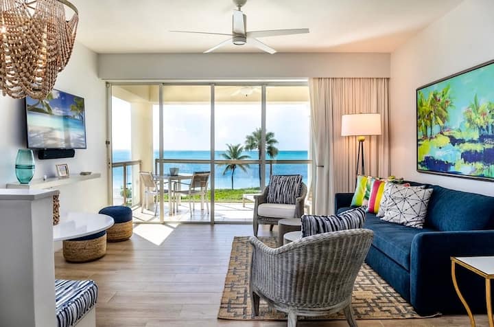 Beach Front On Grace Bay Gorgeous 1 Bedroom 2 Bath - Turks and Caicos Islands
