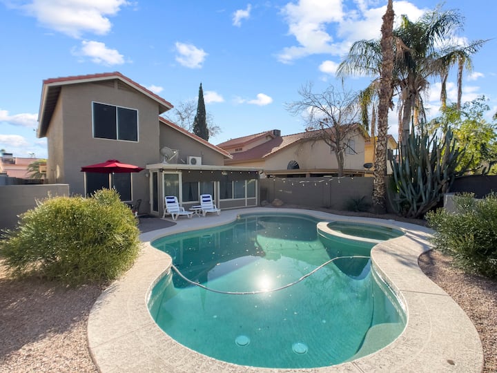 Desert Oasis - 3bdr Luxury Home Pool/game Room - Chandler, AZ