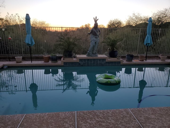 Oasis In The Desert Of Superstition Foothills - Apache Junction