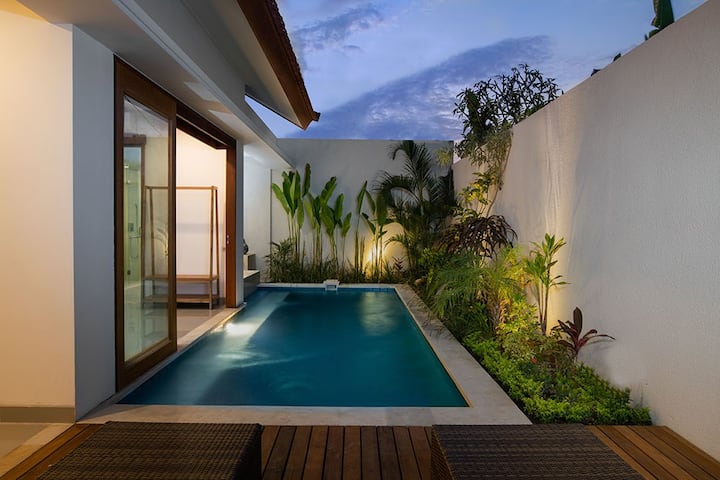 Lovely 1 Bedroom Villa With Private Pool - 덴파사르