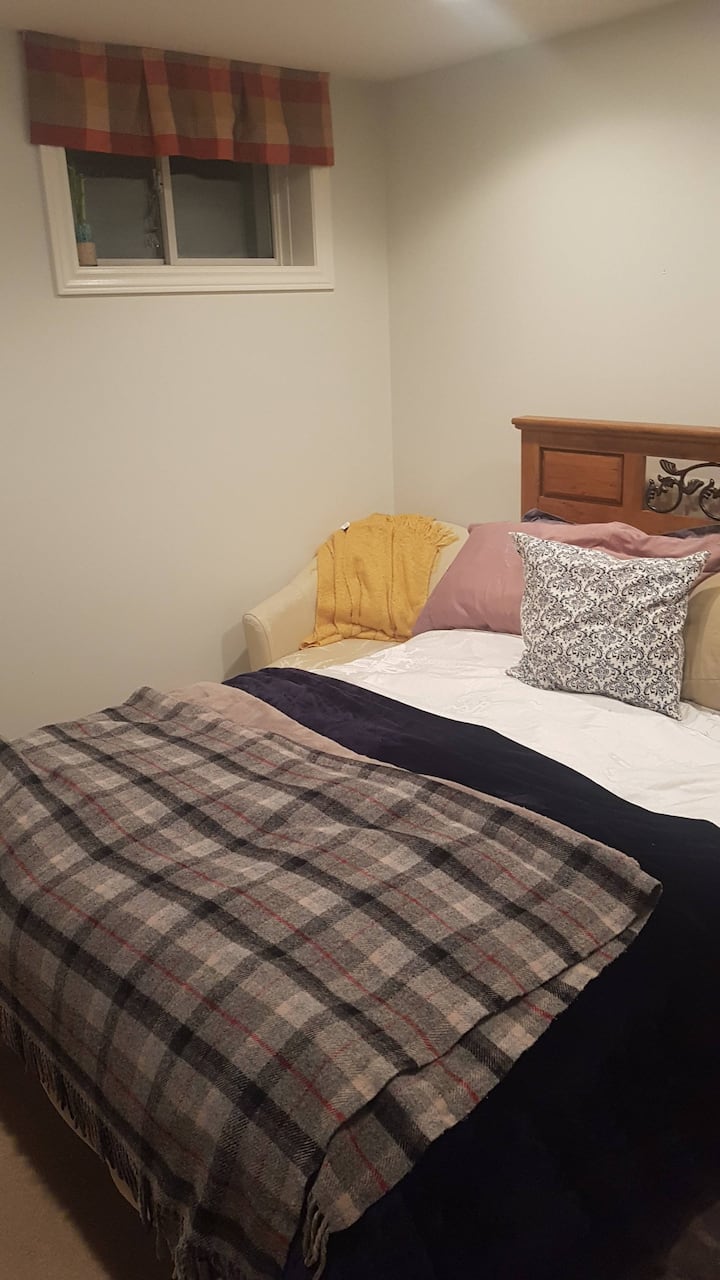 Basement Bed + Bath Combo In Residential House - St. Thomas