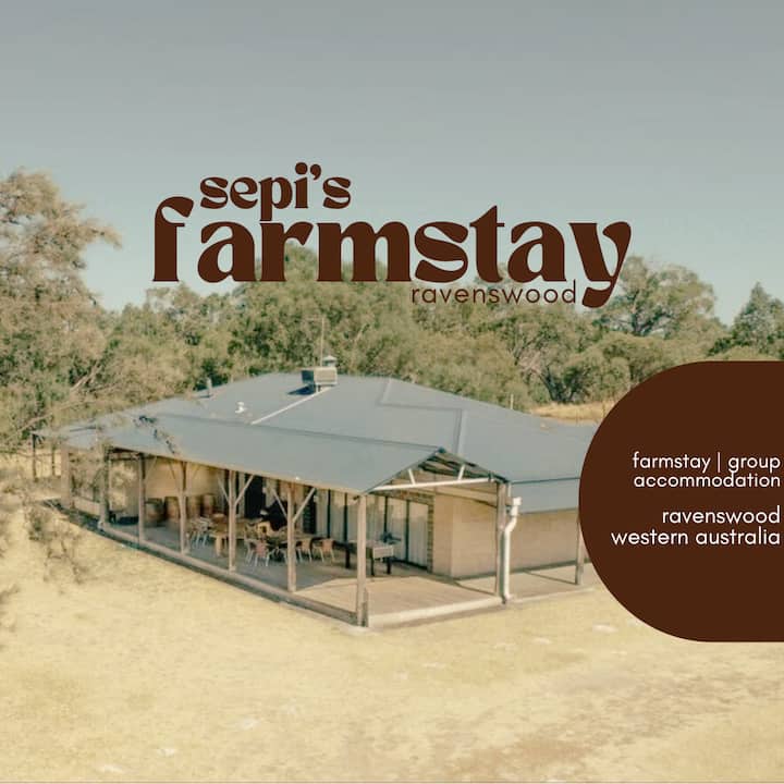 Spacious Farm Retreat - 8brm Group Accommodation - Pinjarra