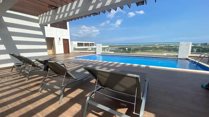 Accra Luxury 3-bedroom Suite With Rooftop Pool. - Ghana