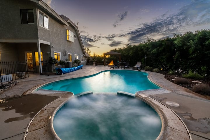 Villa Oasis Near Mission Inn-pool & Spa+games/bbq - Riverside, CA