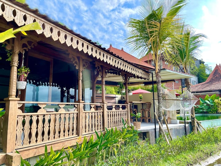 Villa Kayu: Cozy 1 Br Cabin W/ Breathtaking Views - Ubud