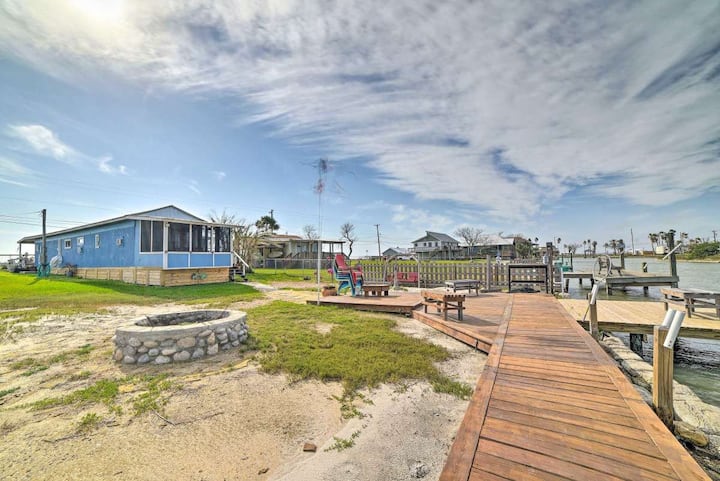 Copano Bay Cottage W/private Dock & Kayaks! - Rockport, TX