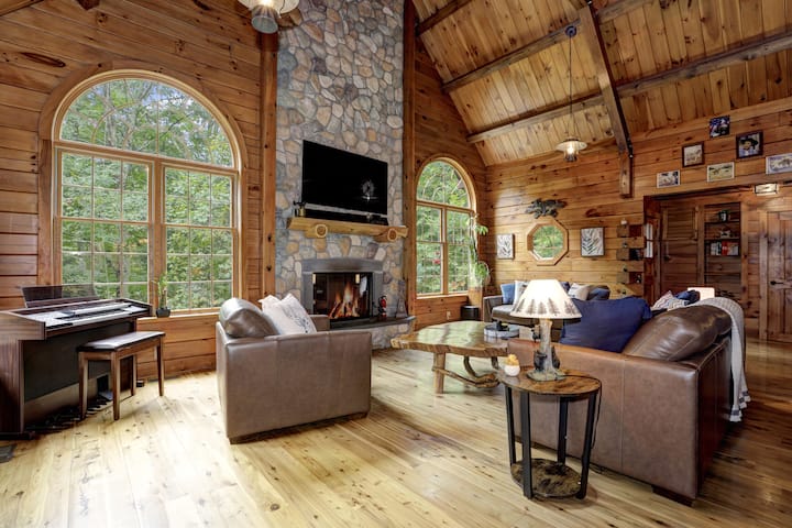 Cozy Log Cabin Oasis: Relax, And Enjoy! - New Jersey