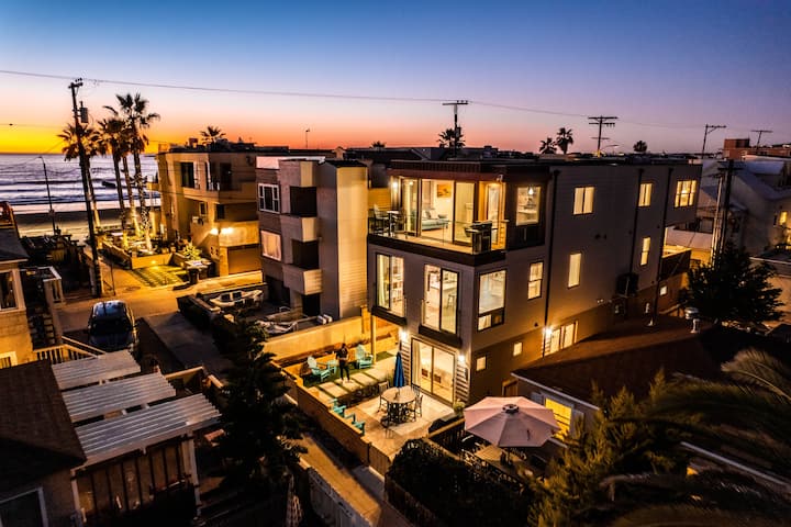 Modern Oceanview Penthouse - Belmont Park, San Diego