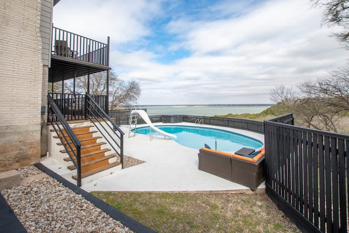 The Lookout Belton! Lakeview Home W/pool & Hot Tub - Belton, TX