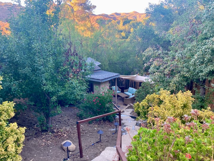 ✨King Bed Glamping🏔mtn Views,🏝 15 Min,a/c,wifi,tv - Rustic Canyon - Los Angeles