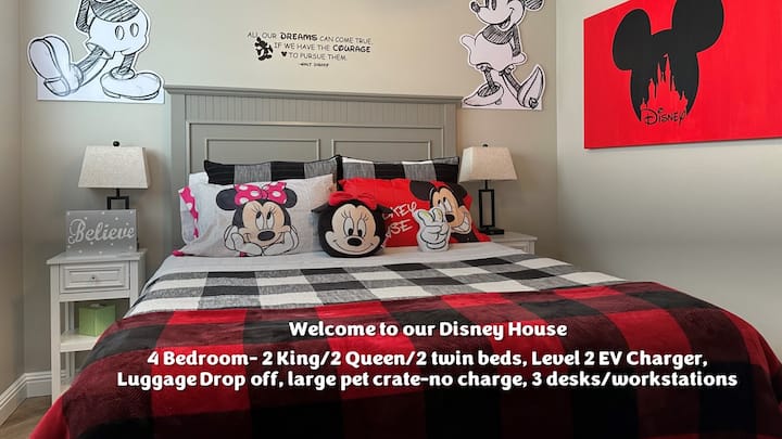❤ Disneyland Close-king Beds-game Rm-super Clean - Placentia