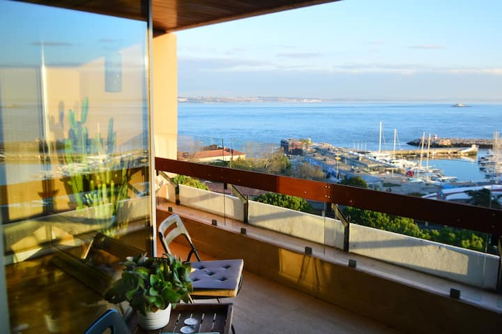 Charming Deluxe Apartment - Sea View - Oeiras