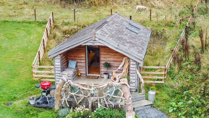 Hen Hut - Quirky Wood Cabin Within A Welsh Farm - Colwyn Bay
