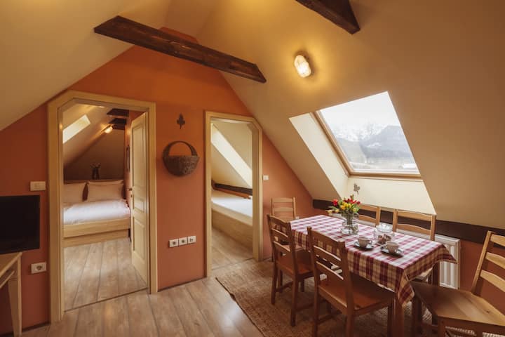 2br Suite| Attic W/ Mountain View| We♥pets| Free P - Tarvisio