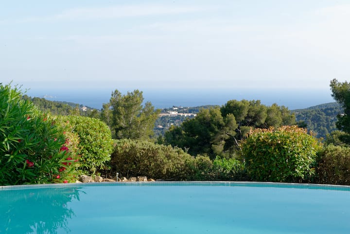 Villa Azur Piscine Vue Mer Panoramique - Saint-Cyr-sur-Mer