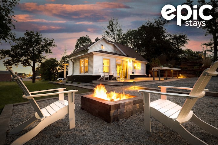 The Ames Retreat - Firepit | Downtown | Kitchen - エイムズ, IA