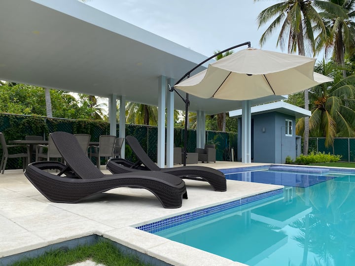 New Costa Del Sol  Lux Villa , W/ Pool, Bbq & Wifi - El Salvador