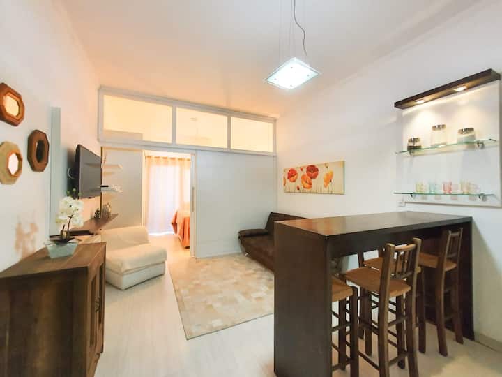 Acogedor Apartamento En El Centro De Gramado, Tipo Studio, Disfruta Y Vive El Césped. - Santa Catarina
