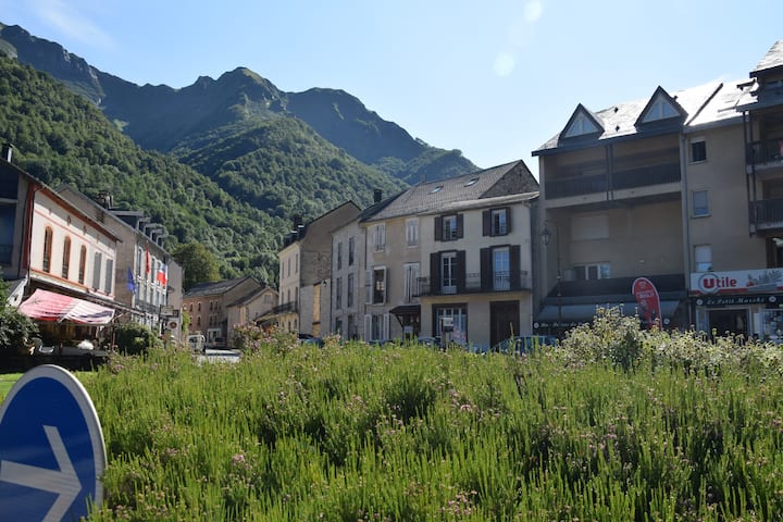 Aulus Les Bains: Agréable Maison De Village - Auzat