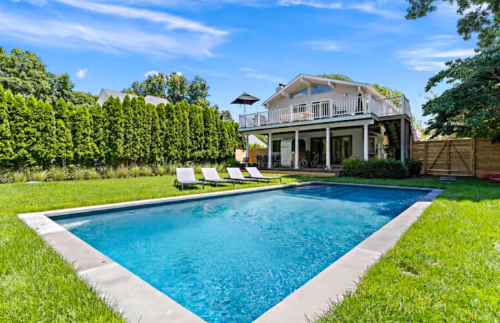 Bright & Airy Hamptons Home, Pool And Beach Access - Bedell Cellars, Cutchogue