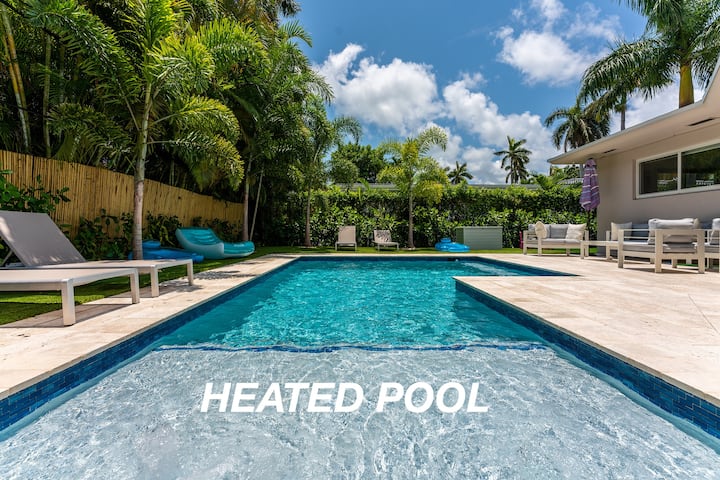 ☆Gated Island ☆ Tropical Villa With Private Pool ☆ - Miami Beach, FL