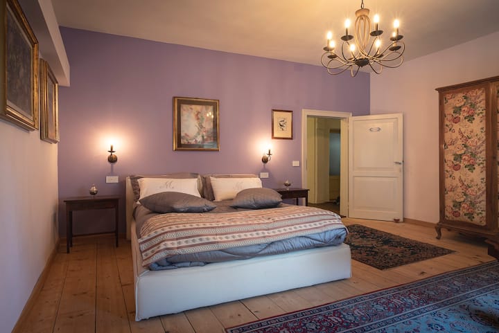Suite Lavanda Per 2 O 3 Persone In Villa Vitturi - Spresiano