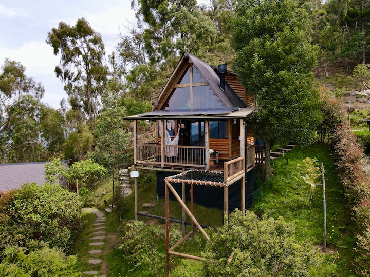 Modern Eco Cabin W/ Jacuzzi & Spectacular Views - Antioquia