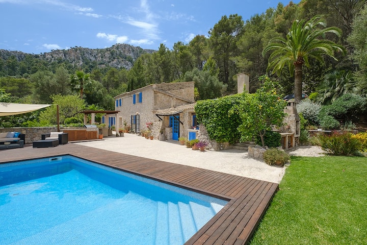 Can Ros - Tranquil Country Home With Mountain View - Santa Ponsa