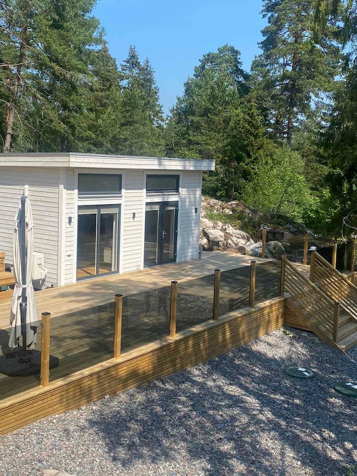 Nybyggd Attefallshus - Åkersberga