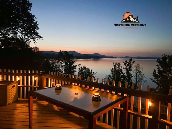 Waterfront 4br Home 30min From Jay Peak!  - Lake Memphremagog - Amazing View!! - Derby, VT
