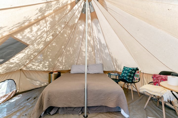 Hill Country Gypsy Outpost Glamping Tent - San Marcos