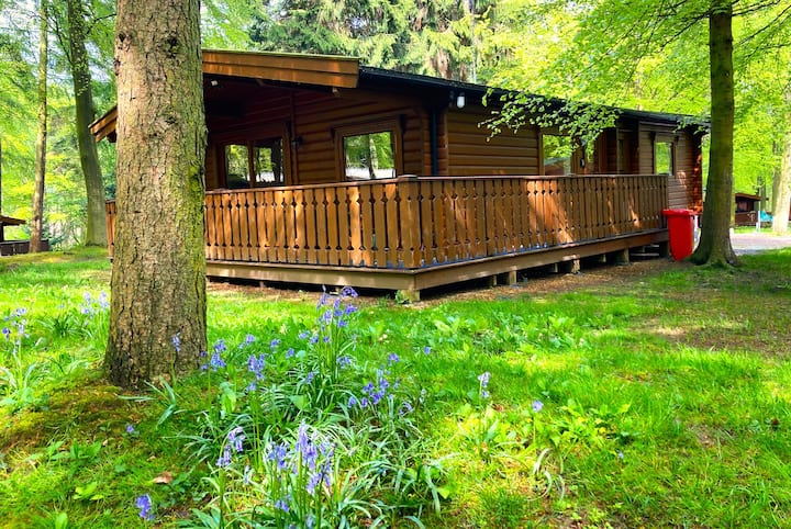 Primrose Lodge - Norwegian Log Cabin In Woodlands - Louth
