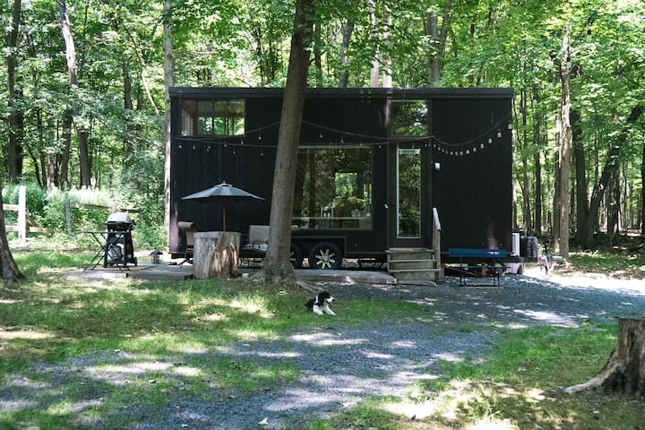 Get Away To "Hygge" Tiny House On 75 Private Acres - Newburgh
