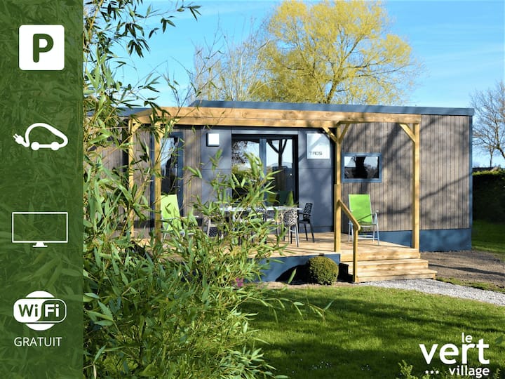 Le Vert Village  Superbe Mobil-home Avec Terrasse - Armbouts-Cappel