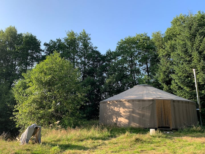 Yurt In The Forests With A Lake - Chimay