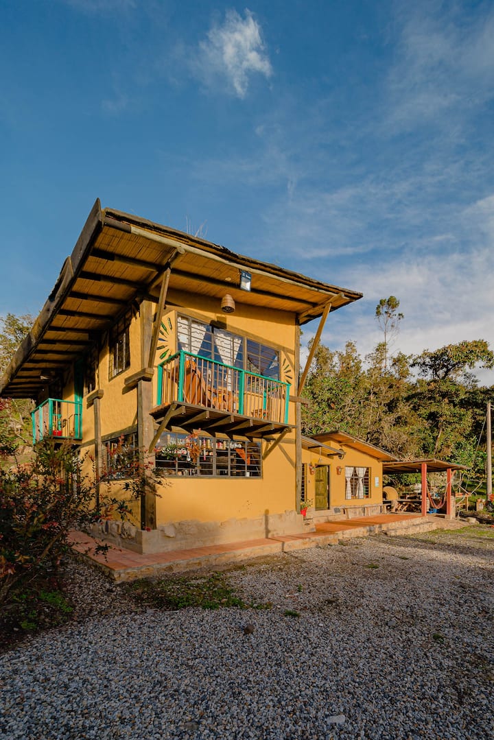 Refugio De Mamapacha, Una Casa Viva En El Bosque - Garagoa
