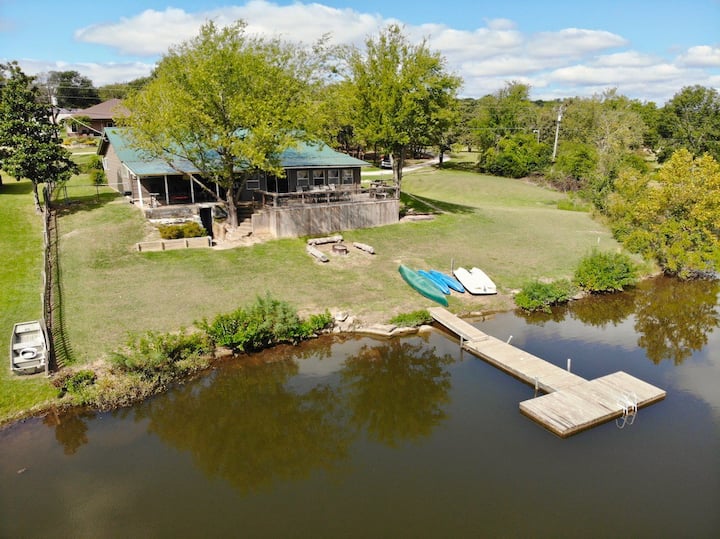 "Revival" Lakehouse -  Private Dock On The Water - Lake of the Arbuckles, OK