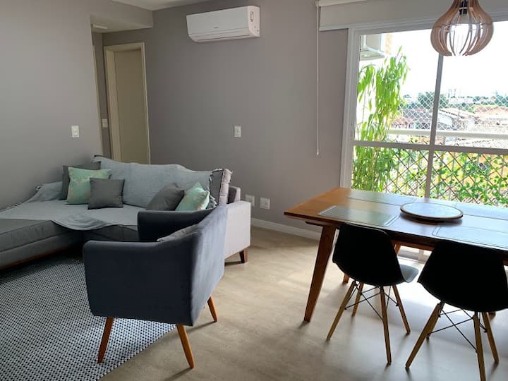 New And Complete Apartment, With Wi-fi And Air Conditioning - Pindamonhangaba