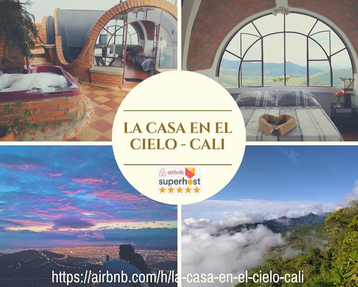 La Casa En El Cielo - La Mejor Vista De Cali - Valle del Cauca